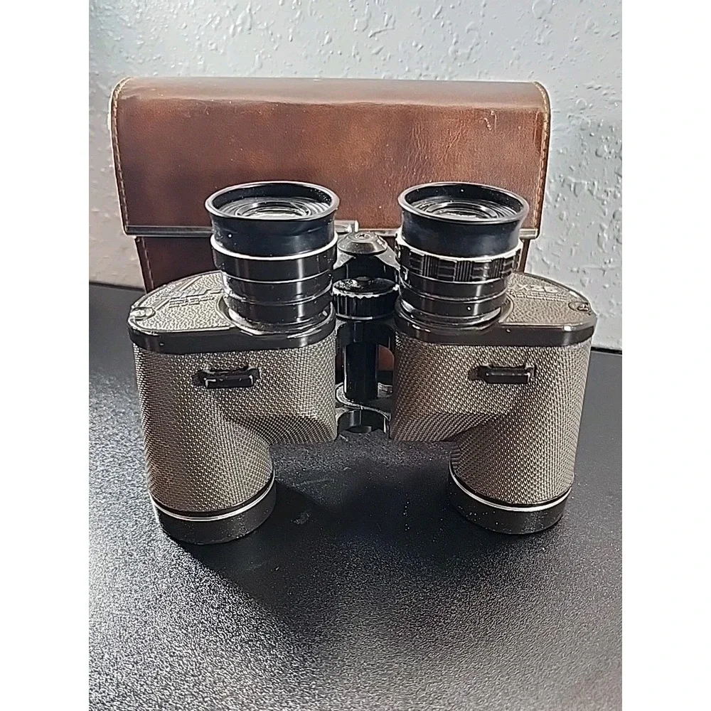 Vintage EMPIRE Model 270 7x35 Fast‎ Focus Binoculars With Case Work Great